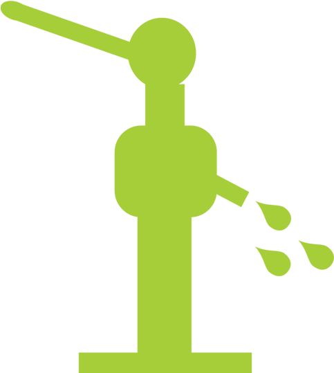 3,483 - Pump Water Icon Free (700x635), Png Download