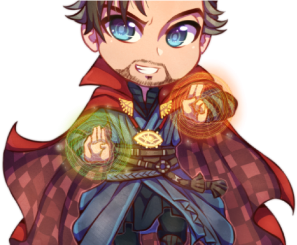 Doctor Strange Clipart Chibi - Doctor Strange Chibi Png (640x480), Png Download
