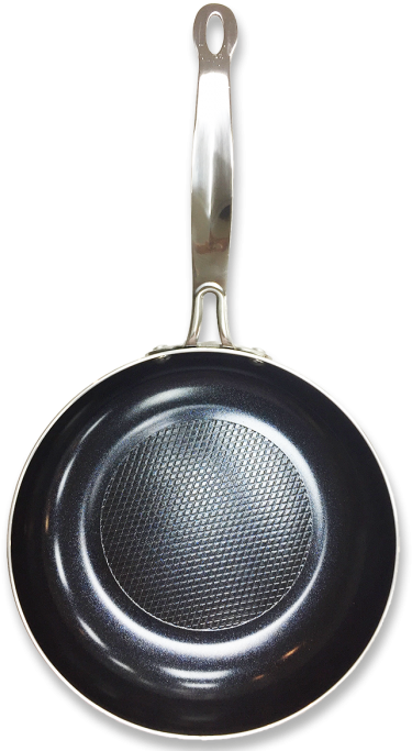 02877 Diamond Pan - Frying Pan (439x700), Png Download