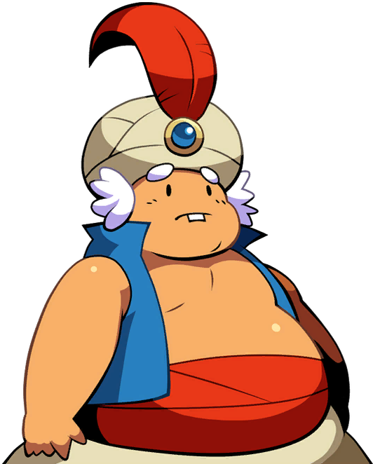 Half Genie Hero - Mayor Of Scuttle Town (556x672), Png Download