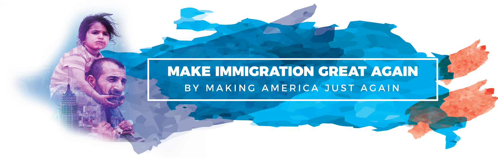 The Vision For America Was Seen Through The Eyes Of - Graphic Design (1800x541), Png Download