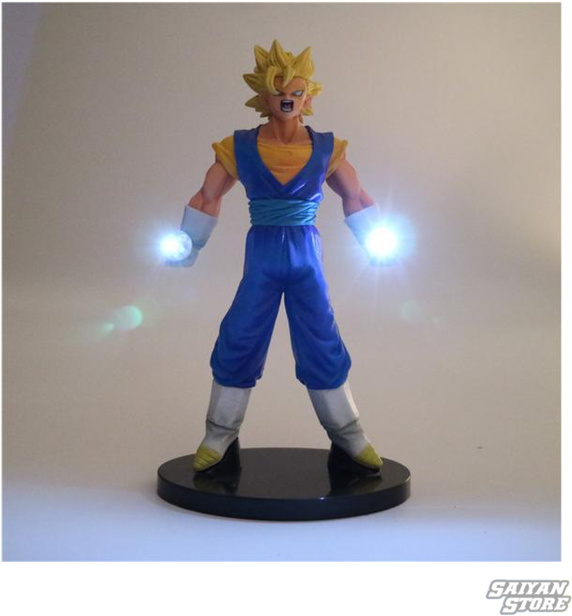 Super Vegito Lamp - Action Figure (600x653), Png Download