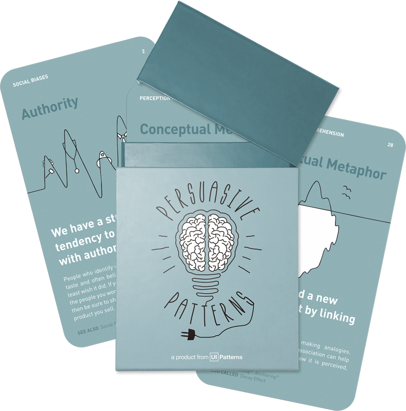 Persuasive Patterns Card Deck (800x809), Png Download