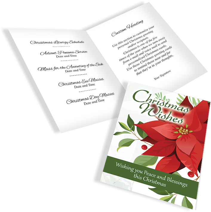 Advent18 A Eng Display - Poinsettia (750x750), Png Download