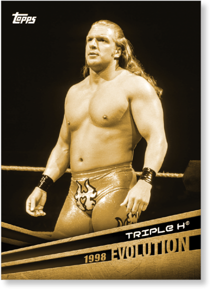 2018 Topps Wwe Triple H - Wwe Triple H Evolution (700x700), Png Download