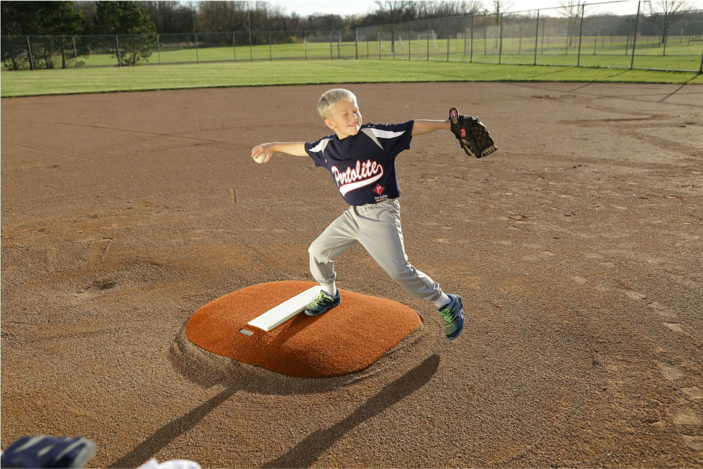 Portolite 4" Economy Youth Baseball Pitching Mound - Pitcher (1400x1400), Png Download