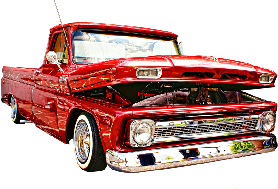 Share This Image - Truck Lowrider (896x600), Png Download