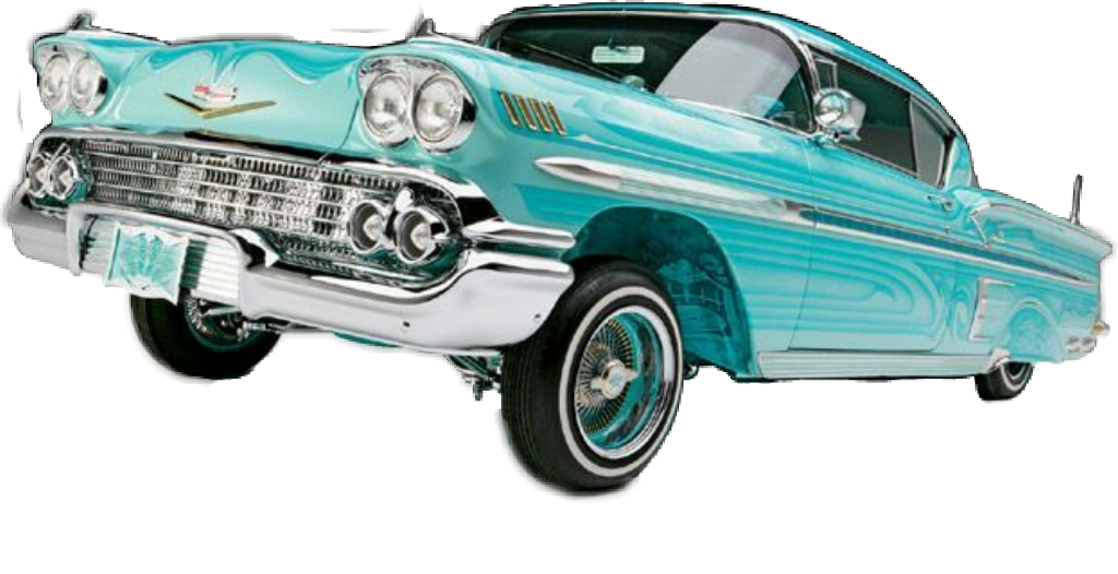 Lowrider Sticker - Lowrider Cars (1024x526), Png Download