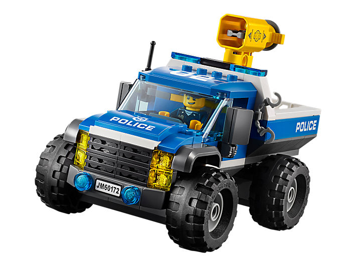 Dirt Road Pursuit - 60172 Lego (947x532), Png Download