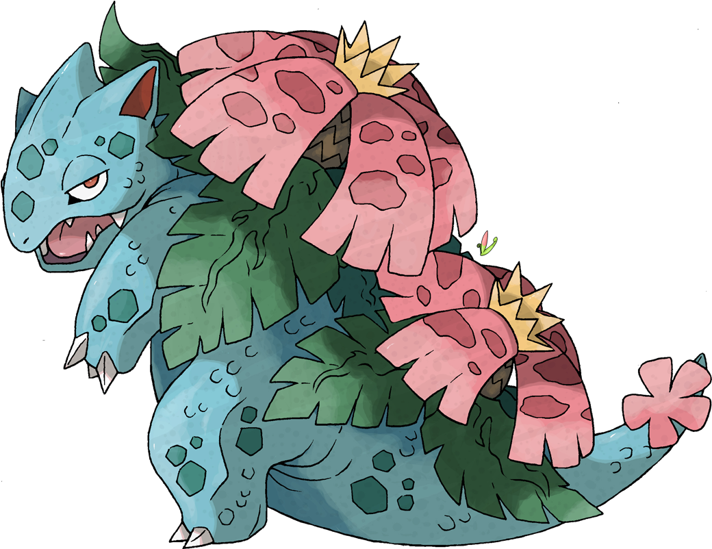 Venuzilla - Cartoon (1055x819), Png Download