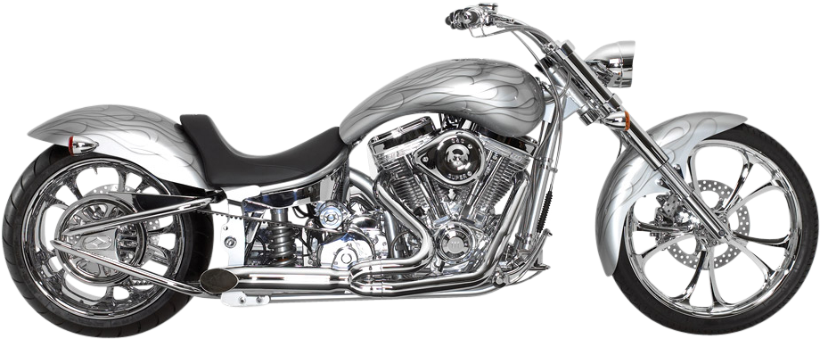 Gunfire Pro-street Motorcycle 140hp - Le Pera Silhouette 2 Up Seat Sportster (1000x732), Png Download