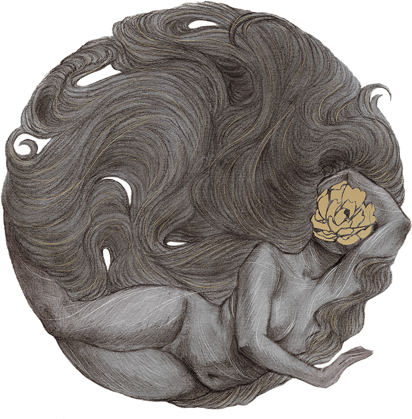 04 Sleeping Beautysmall - Illustration (848x912), Png Download