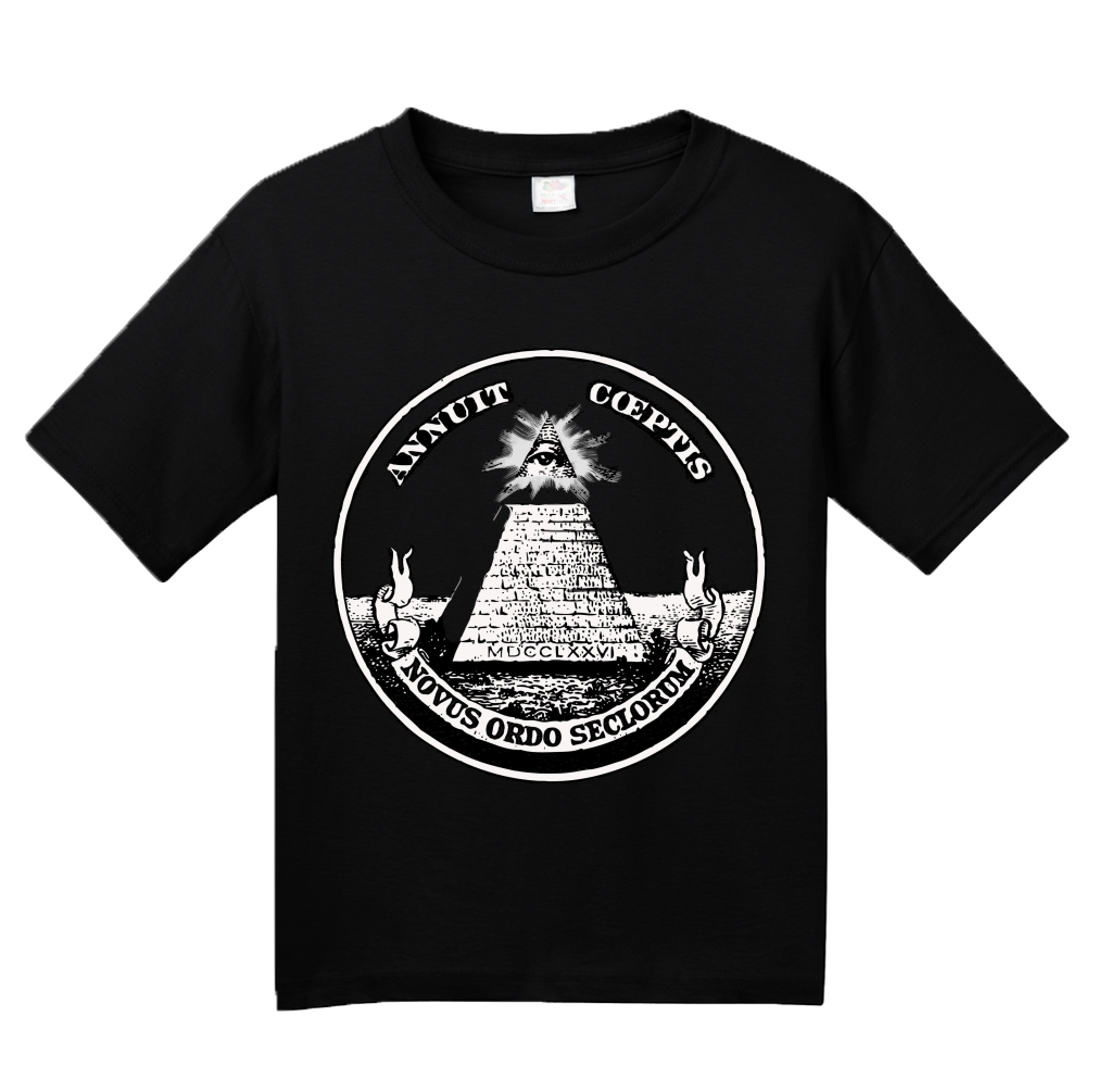 Youth Black Eye Of Providence Pyramid - Illuminati (1010x1005), Png Download