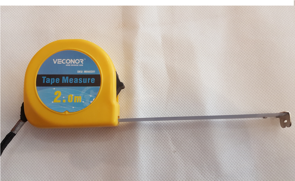 Mini Locking Measuring Tape 2m - Tape Measure (1000x1000), Png Download
