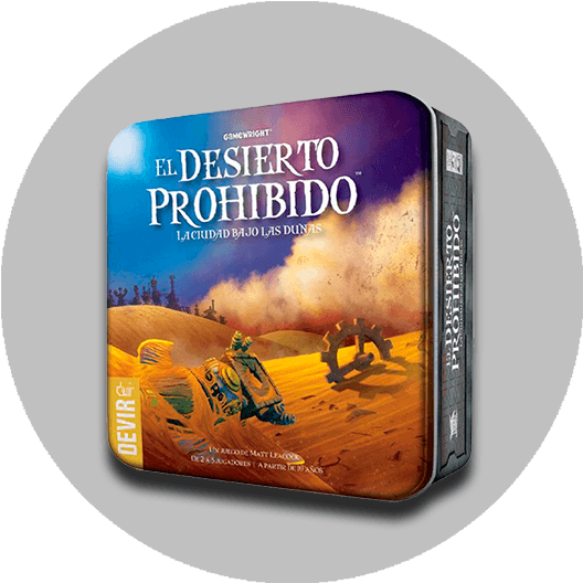 El Desierto Prohibido - Forbidden Desert (600x600), Png Download