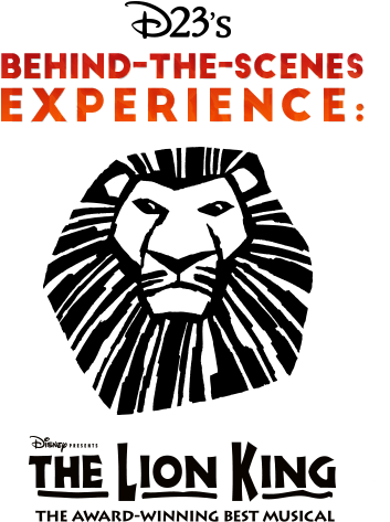 Tickets For D23's Behind The Scenes Experience - Broadway Lion King (800x600), Png Download