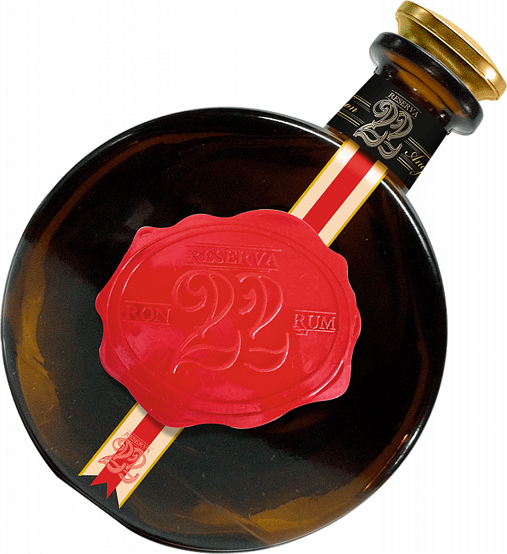 Ром Мексиканский Выдержанный Ром Эль Рон Проибидо Ресерва - Glass Bottle (733x800), Png Download