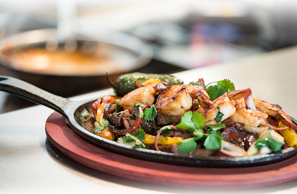 And Sizzling Fajitas - Side Dish (980x643), Png Download