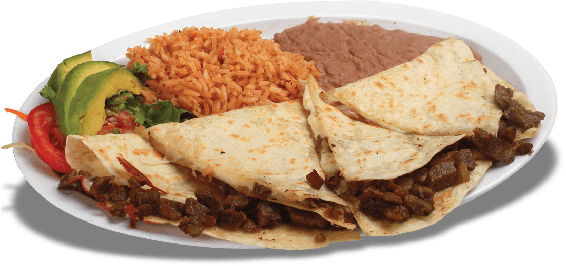 Quesadilla - Corn Tortilla (1103x520), Png Download