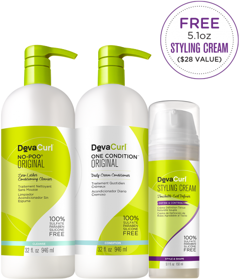 Buy Curly Bigger Better Basics Kit From Devacurl, Hair - Devacurl Hair Products (590x590), Png Download