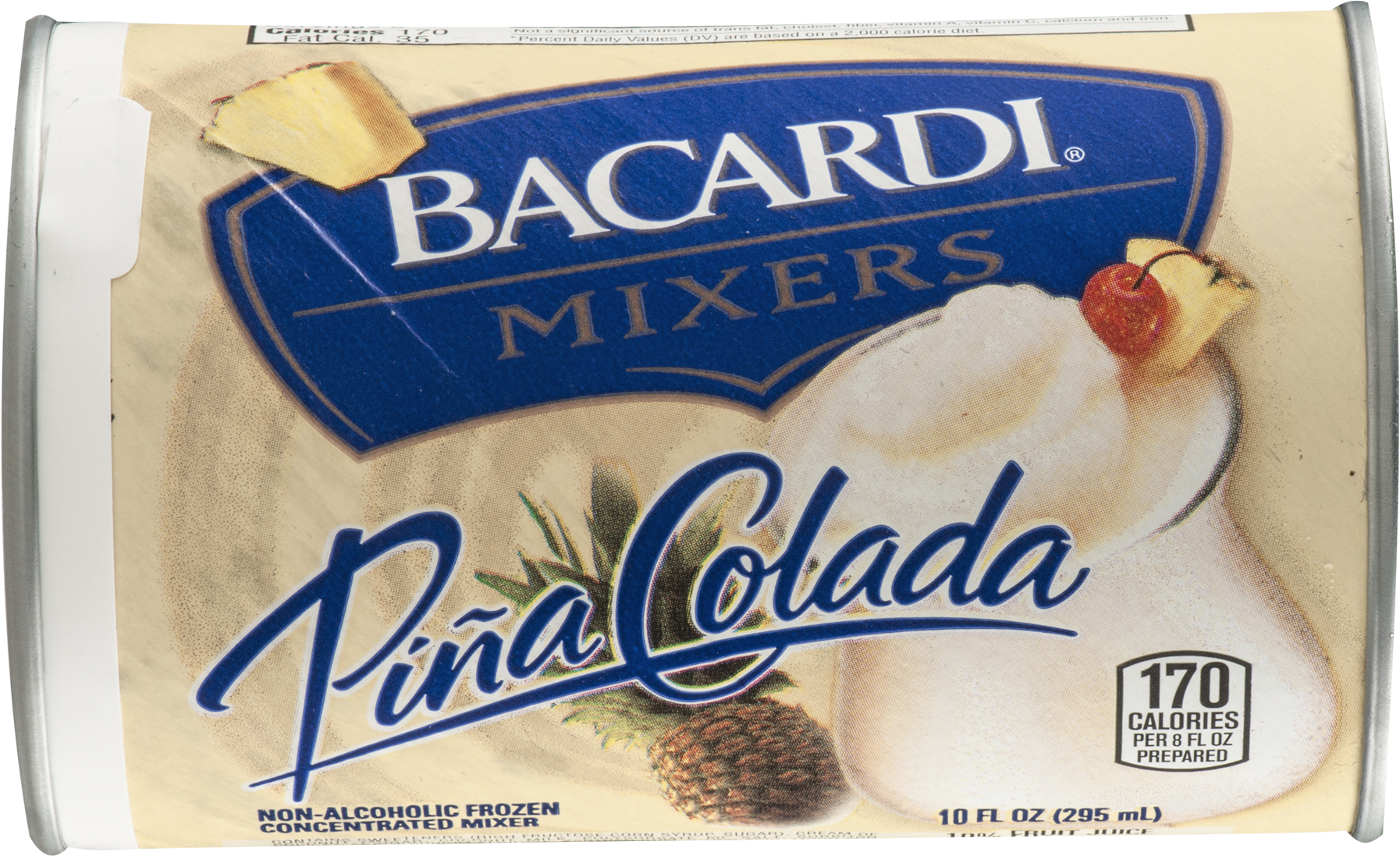 Frozen Mixers Pina Colada 10 Fl - Bacardi (1800x1800), Png Download