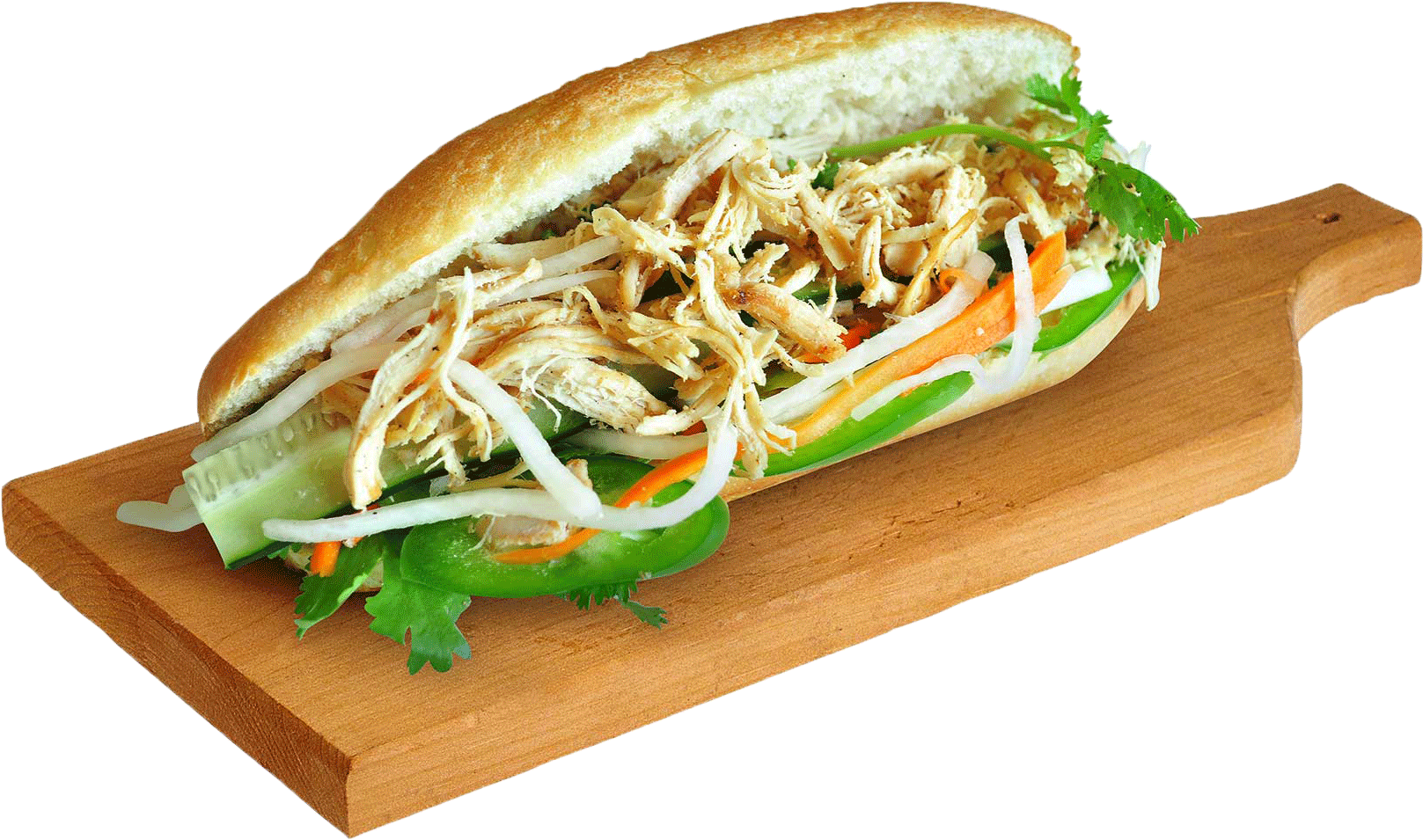 Shredded Chicken - Fast Food (2100x1200), Png Download