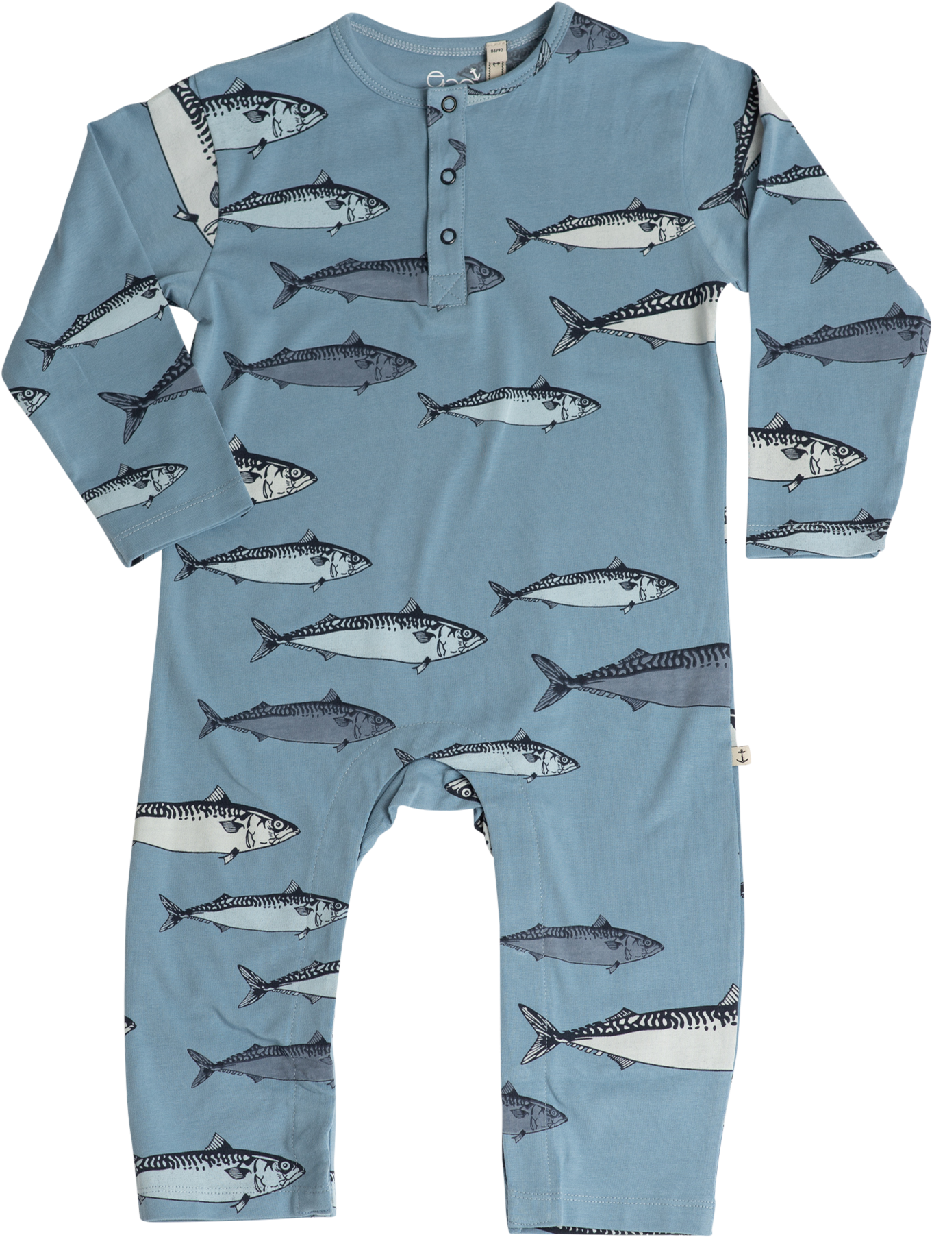 Em Pyjamas Makrill Multiblue - Pajamas (1700x2550), Png Download