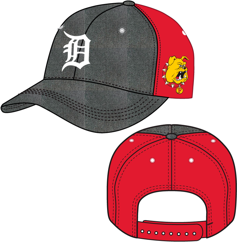 Join Us For The 2nd Annual Fsu Day At Comerica Park - Detroit Tigers D (873x872), Png Download