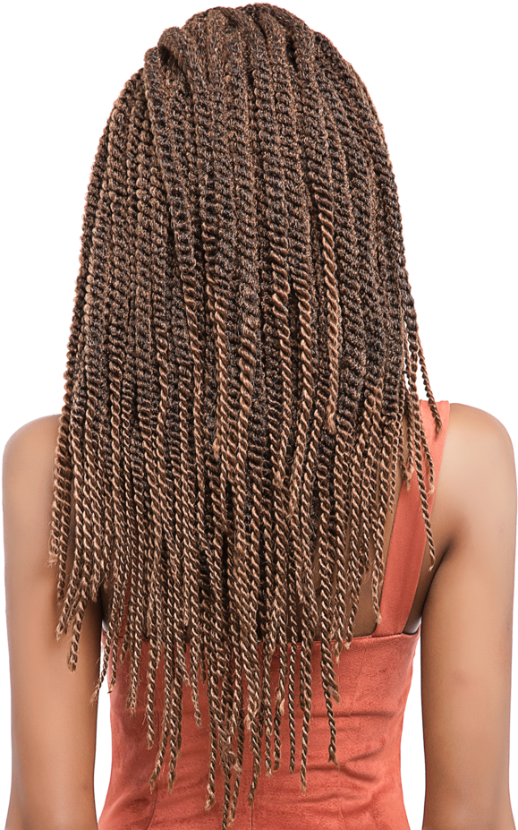 Kinky Braid 18" - Lace Wig (1024x1024), Png Download