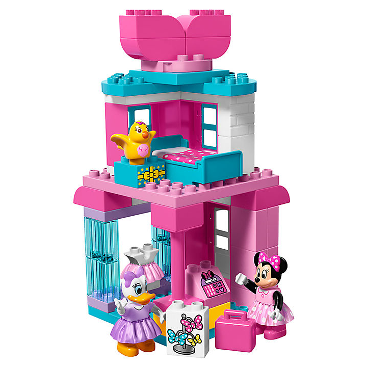 Lego® Minnie Mouse Bow-tique - Lego Duplo Minnie Bowtique (1366x719), Png Download