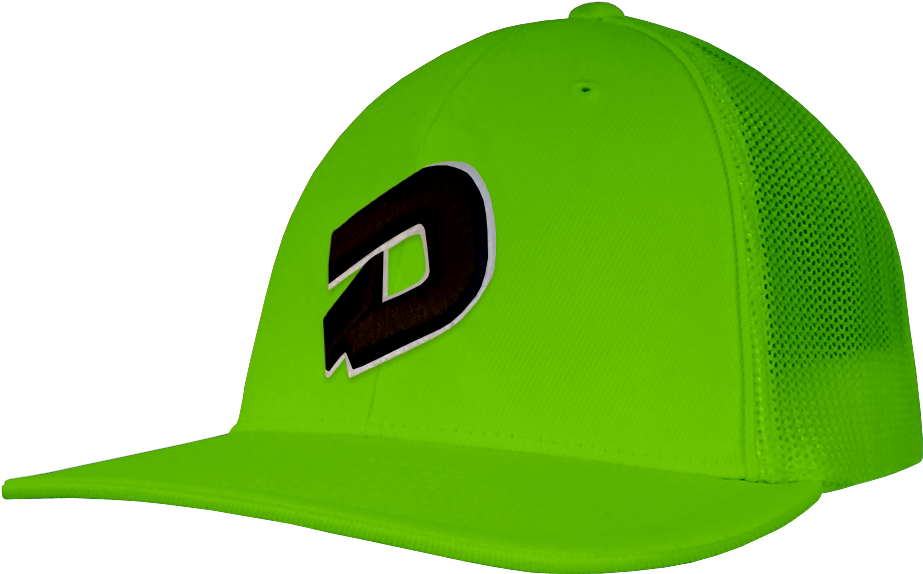 Demarini D - Neon Green - Baseball Cap (1000x1000), Png Download