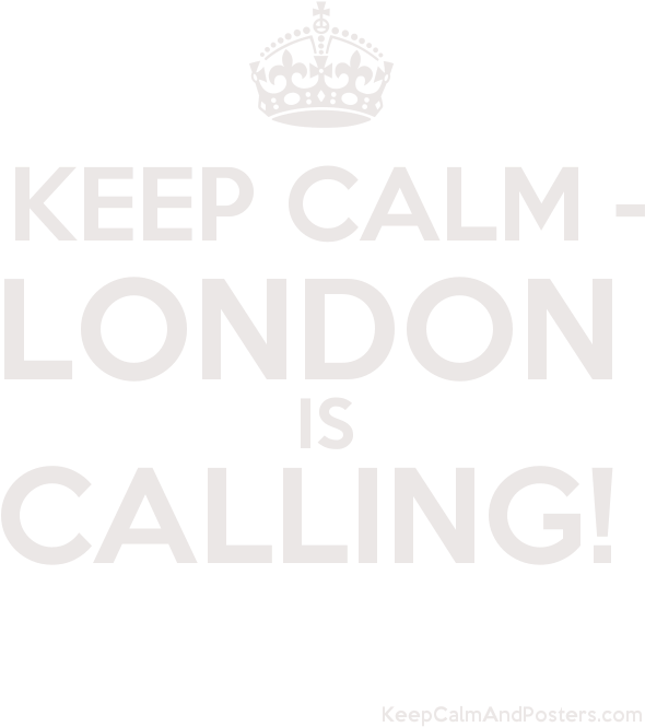 London Is Calling Poster - Poster (600x700), Png Download