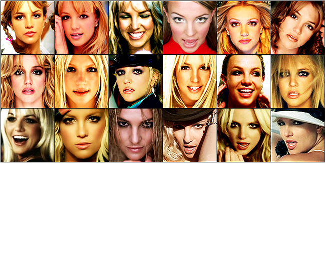 Britney Videography (650x543), Png Download