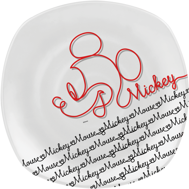 Mickey Line Art - Circle (640x960), Png Download