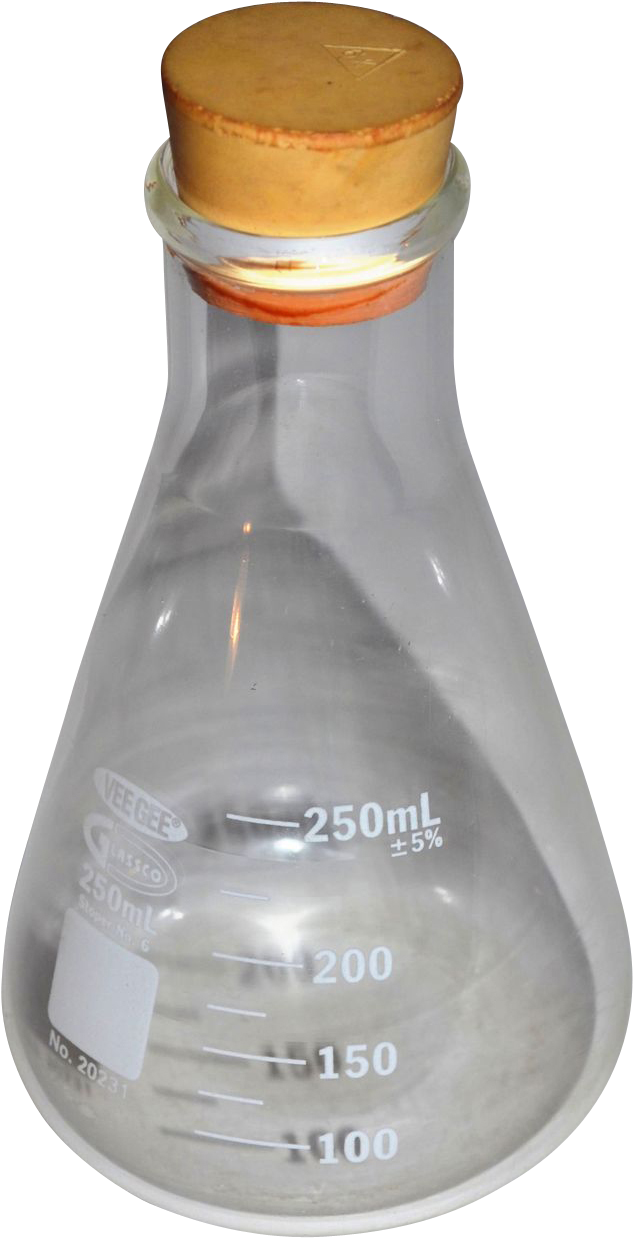 Banner Transparent Vee Gee Glassco W Stopper Black - Rubber Stopper In Chemistry (1265x1265), Png Download