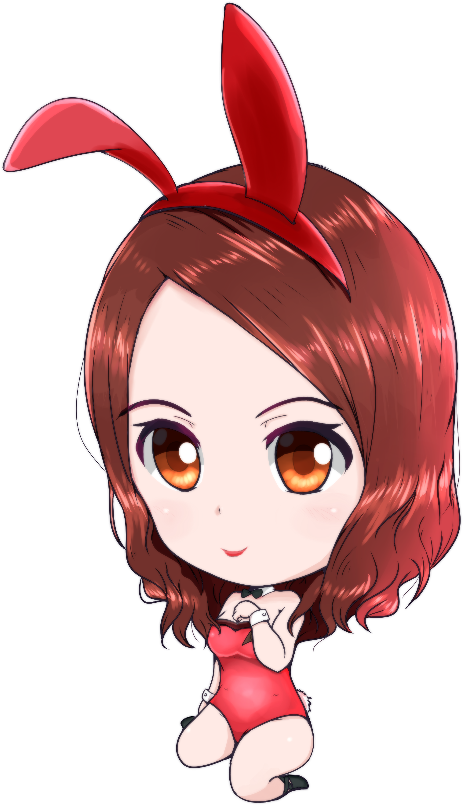 Chibi Star Trek Bunny Sticker (2086x2929), Png Download