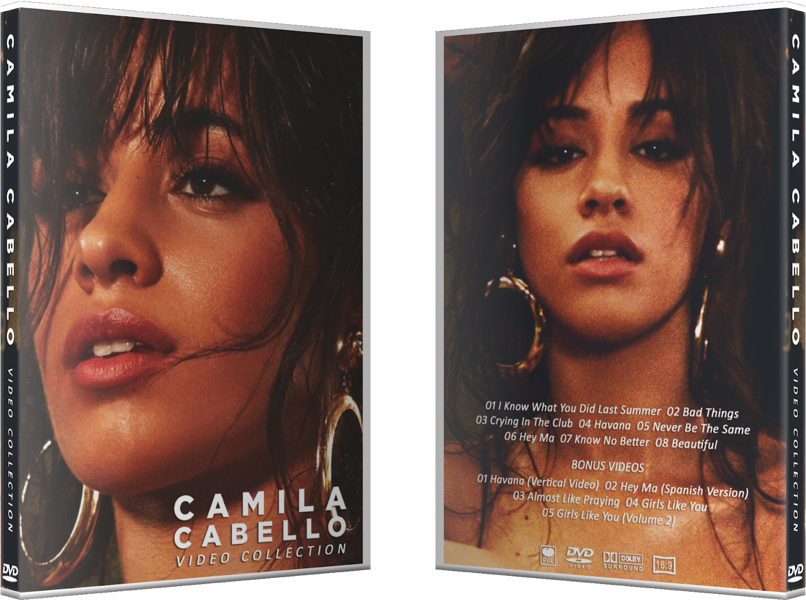 Camila Cabello - Video Collection - Book Cover (1600x1182), Png Download