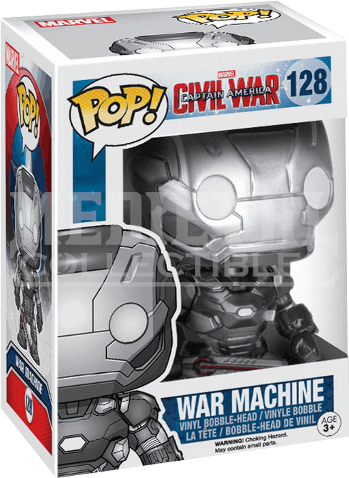 Item - Funko Pop War Machine (668x668), Png Download