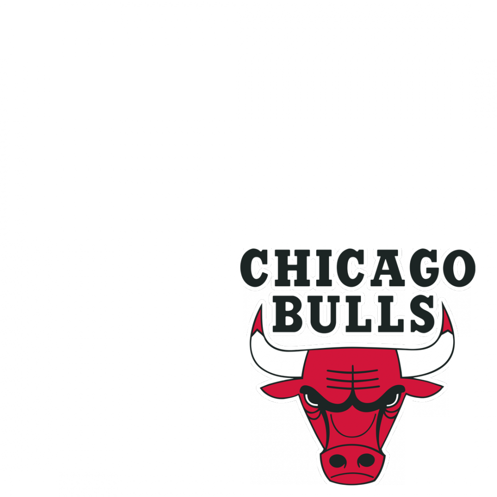 Go, Chicago Bulls - Chicago Bulls (1000x1000), Png Download