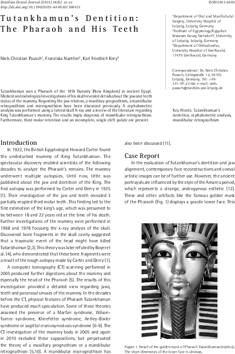 Pdf - Tutanchamun Maske (595x794), Png Download