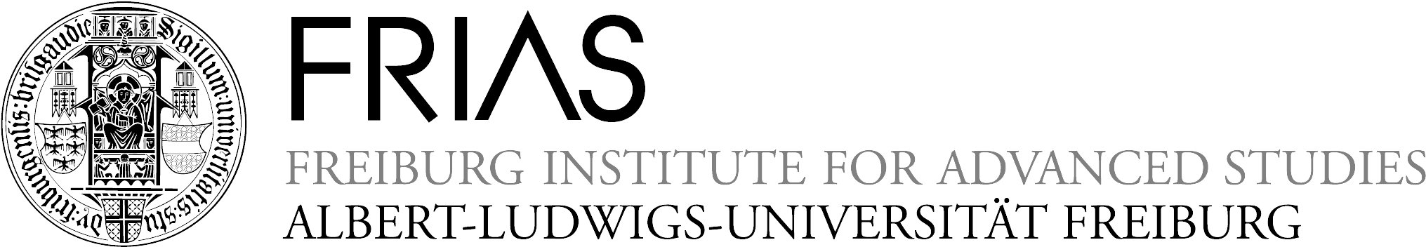 Logo Frias Linksbundig Zwei Zeilen Transparent University - Black-and-white (2161x605), Png Download