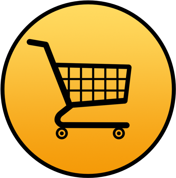 Shopping For Amazon 4 - Red Cart Icon Png (630x630), Png Download