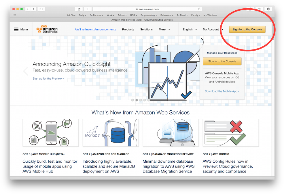 Amazon Web Services Account Set Up For Cloudmail - Web Page (997x684), Png Download