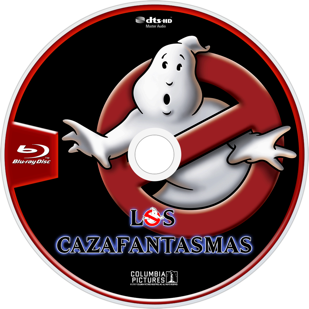 Ghostbusters Bluray Disc Image - Imagen De Los Cazafantasmas (1000x1000), Png Download