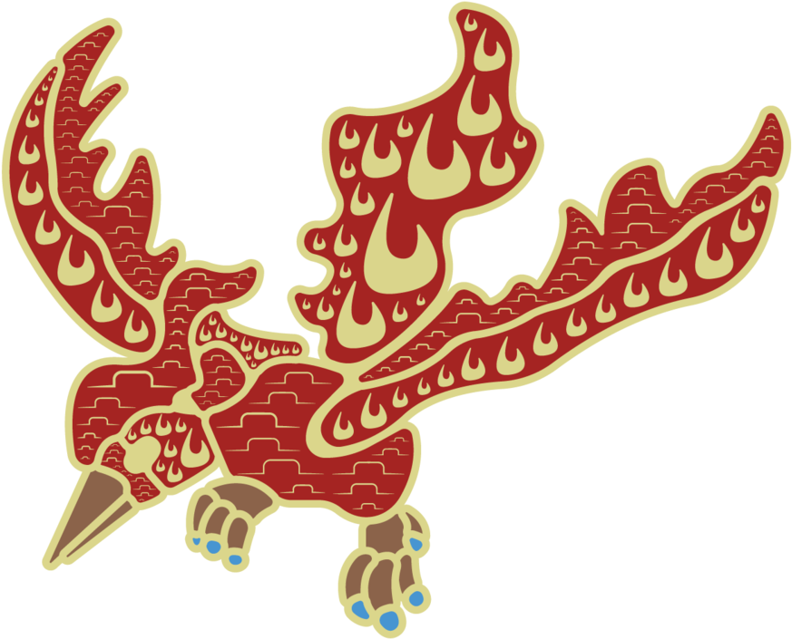 Moltres (1000x1294), Png Download