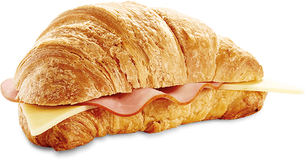 700 X 474 6 - Chicken Ham And Cheese Croissant (700x474), Png Download