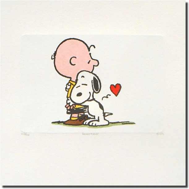 Peanuts "heartfelt - Charlie Brown And Snoopy (800x800), Png Download