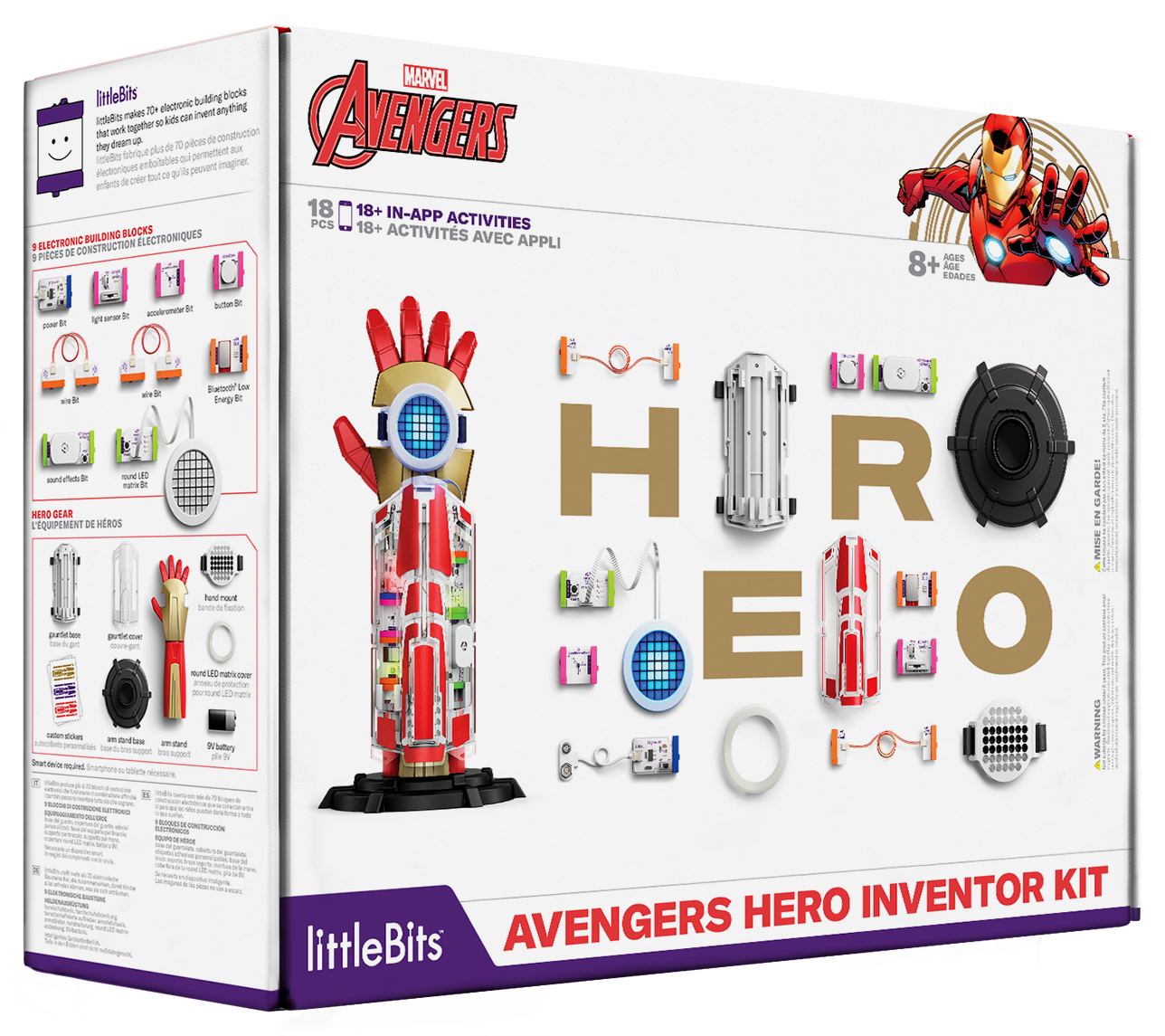 Help Your Kid Become The Next Tony Stark With The Littlebits - Littlebits Avengers Hero Inventor Kit (2000x1250), Png Download