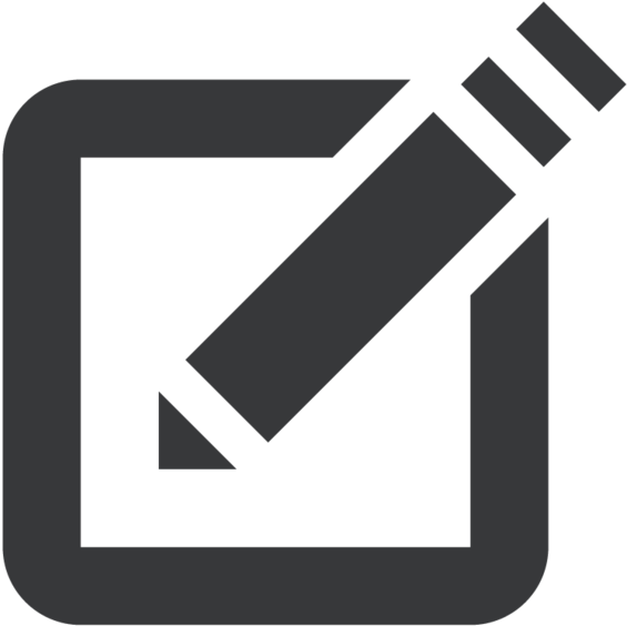 Icon-edit02 - Pen Icon Png Blue (1000x989), Png Download