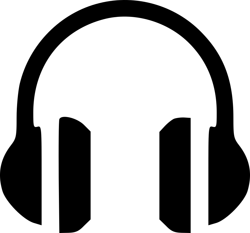Headphones Png Icon Free - Illustration (980x910), Png Download